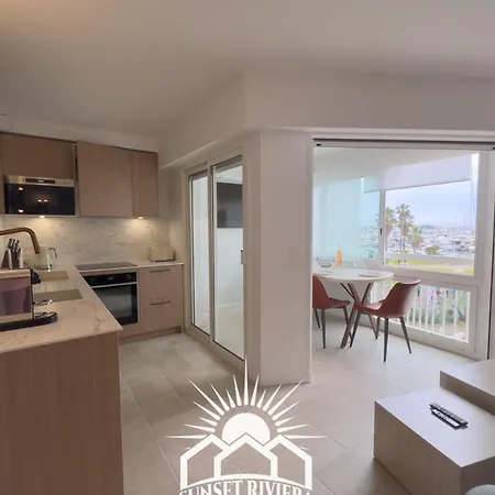 Le Port Vauban Harbor View For 4 By Sunset 아파트 앙티브